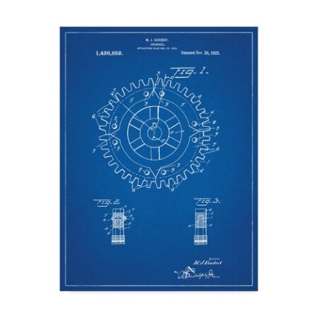 Trademark Fine Art Cole Borders 'Cog' Canvas Art, 14x19 ALI21901-C1419GG